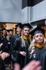 ODU graduates enter the Alumni Hall Gymnasium during the Academic Processional for Commencement on December 6, 2024.